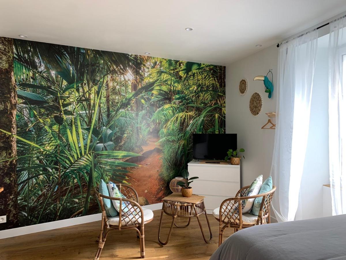 Le Petit Bali - Studio - WIFI - Parking - Coeur de ville Pont-lʼAbbé Extérieur photo